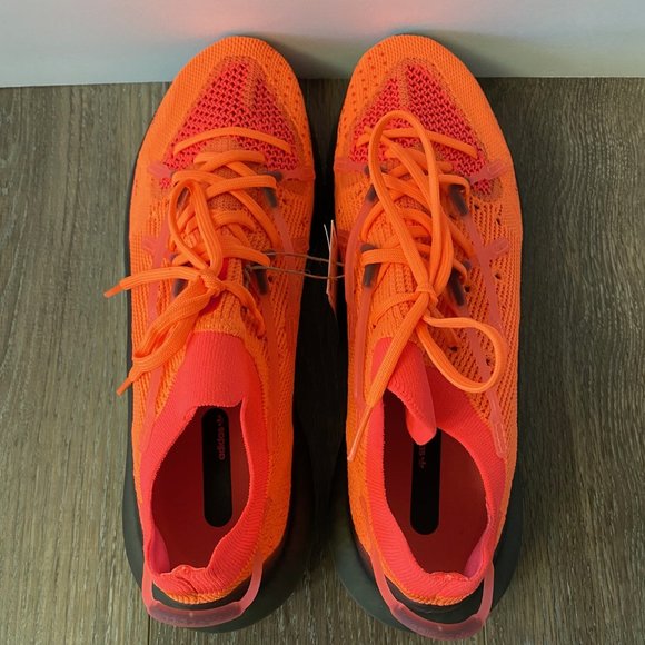 Adidas 4D Fusio Prime Knit Running Shoes Screaming Orange FY5929 Men Size 12 NEW